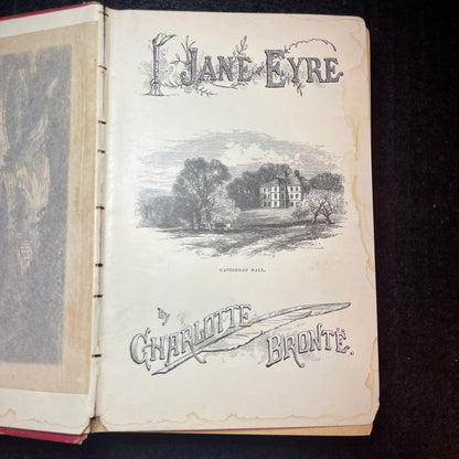 Jane Eyre - Charlotte Bronté - 100 SE Title Page - 1884