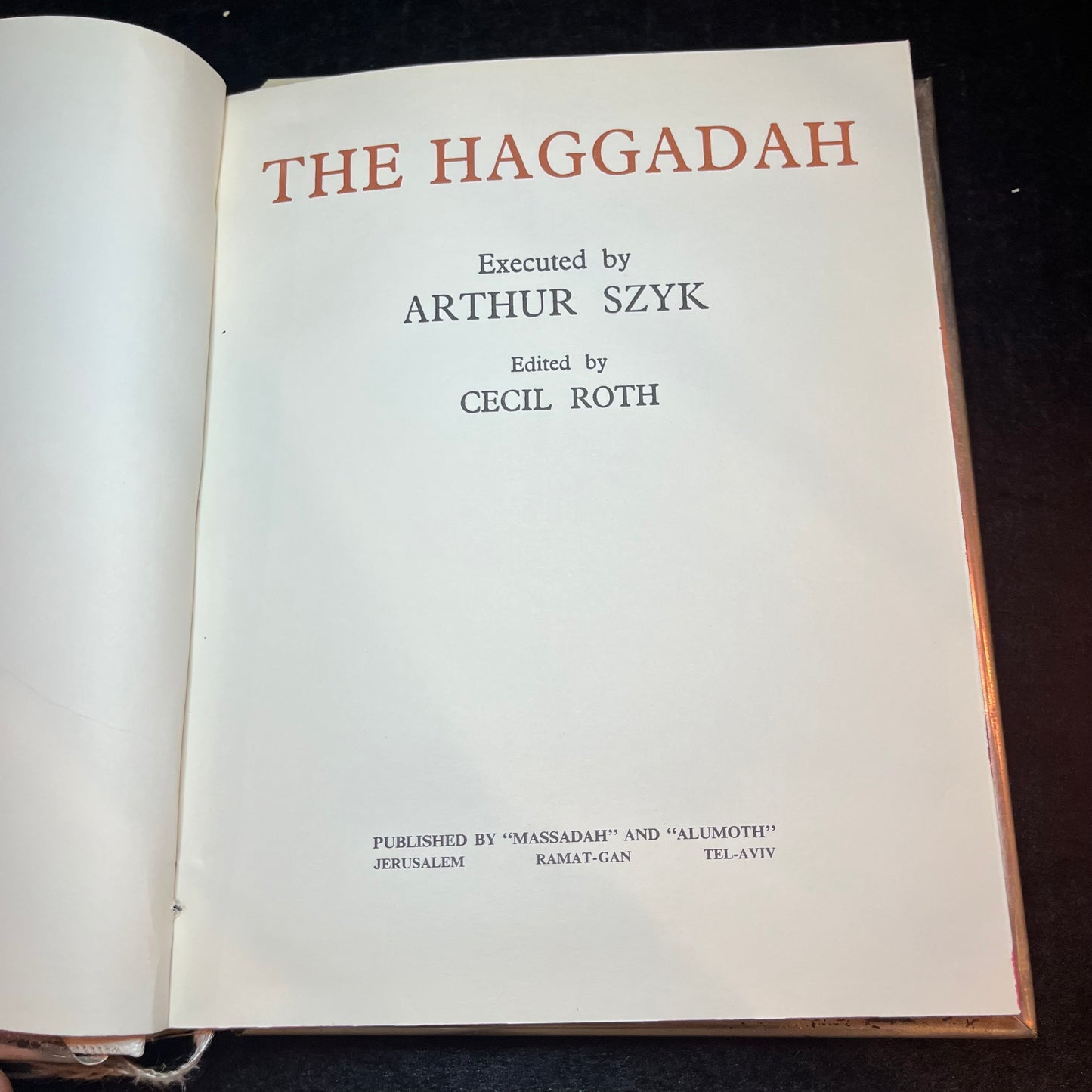 The Haggadah - Arthur Szyk - 1967