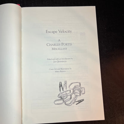Escape Velocity - Charles Portis - 1st Edition - 2012