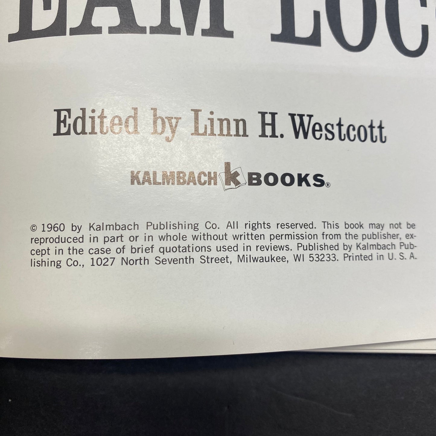 Steam Locomotives - Linn Westcott - 1960