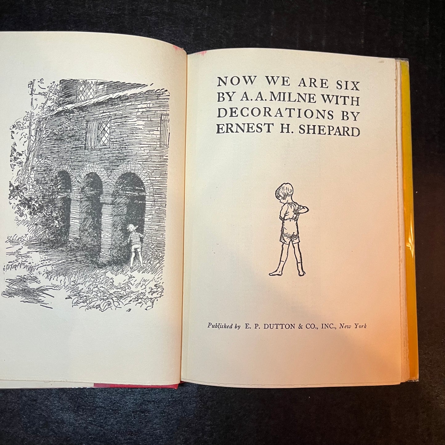 Now We Are Six - A.A. Milne - 162nd Print - 1949