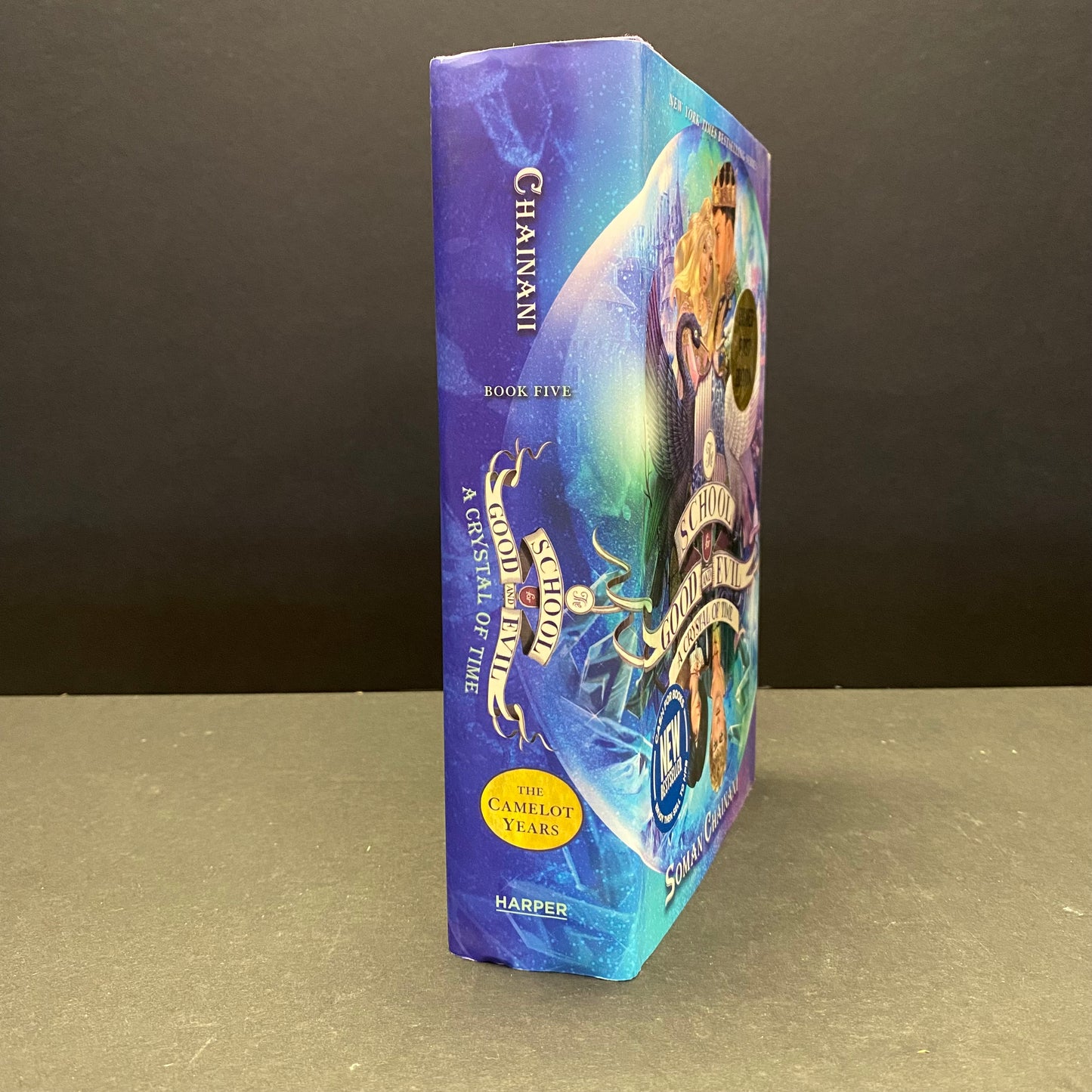 The School for Good and Evil: A Crystal of Time - Soman Chainani - Signed - 1st Edition - 2019
