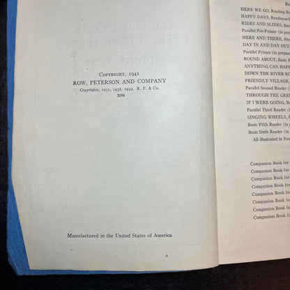 Guidebook for the Teachers - Mabel O'Donnell - Alice and Jerry Books - 1941