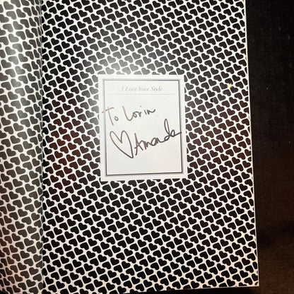 I Love Your Style - Amanda Brooks - Signed - 2009