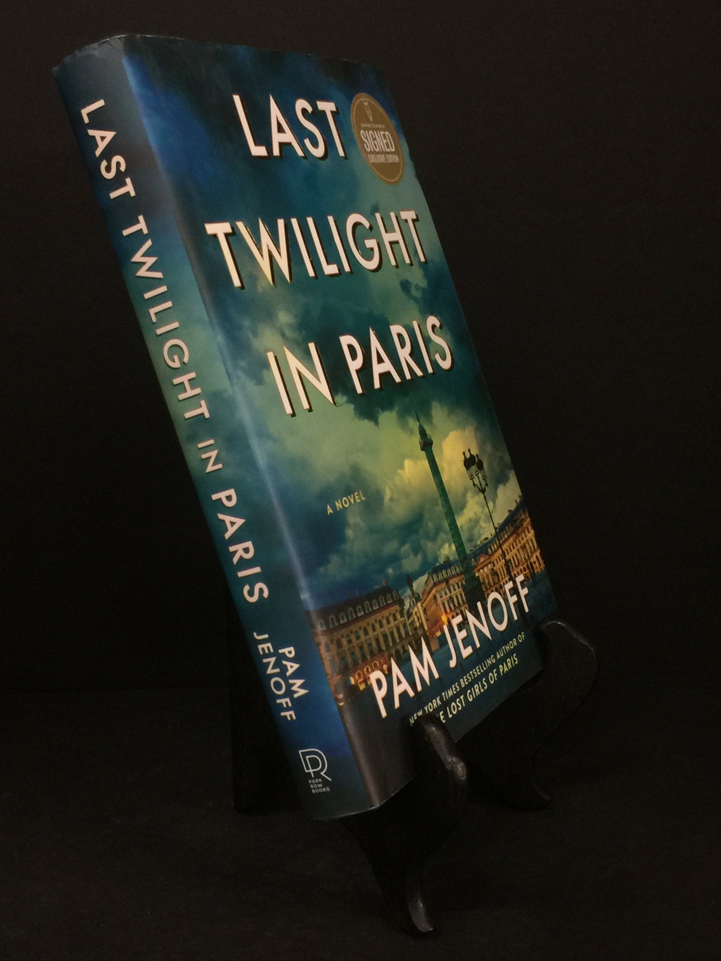 Last Twilight in Paris - Pam Jenoff - Signed - Barnes and Noble Special Edition - 2025