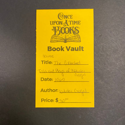 The Collected Tales and Plays of Nikolai Gogol - Nikolai Gogol - Scarce - 1969