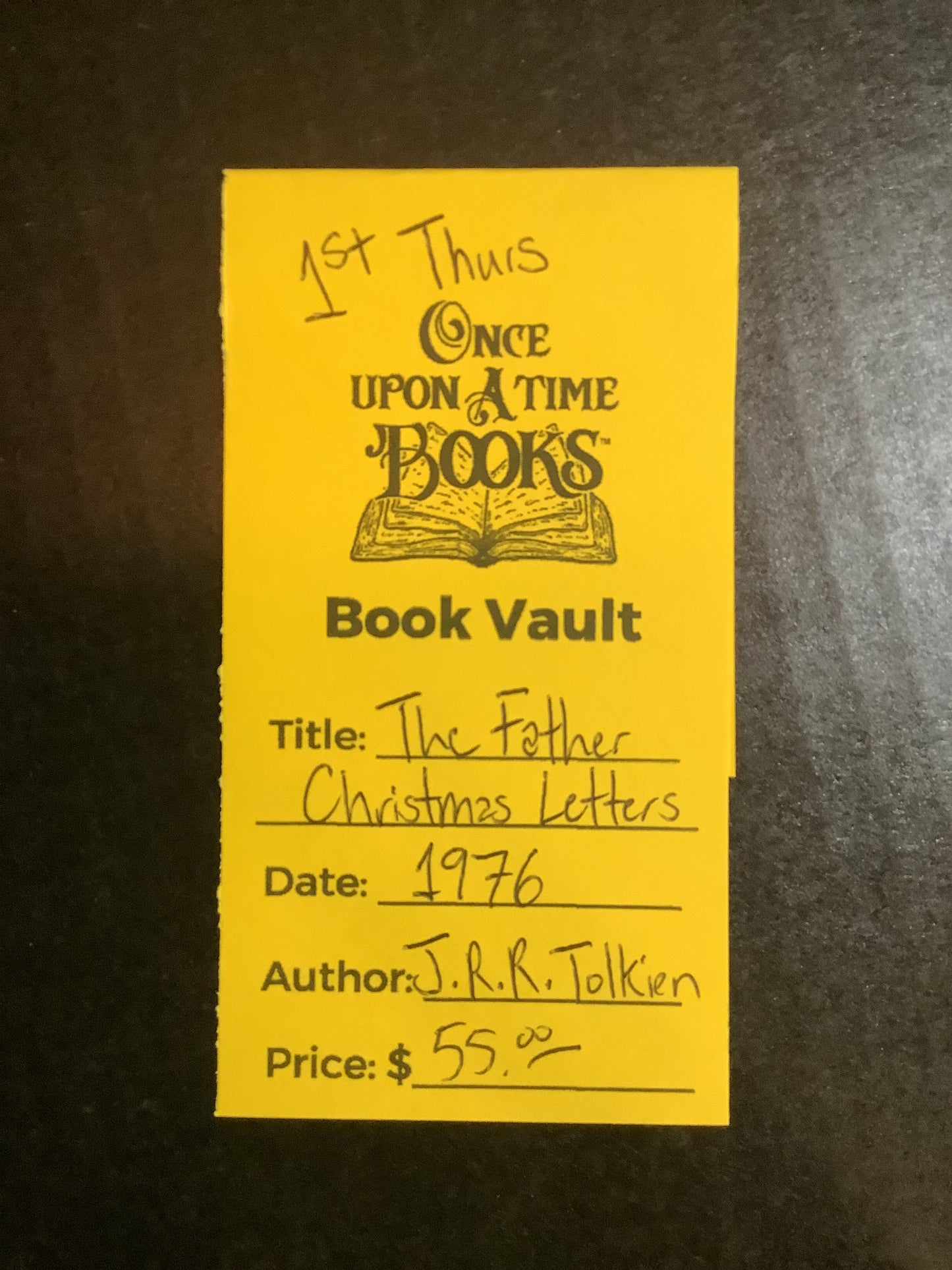 The Father Christmas Letters - J.R.R. Tolkien - 1st Thurs - 1976