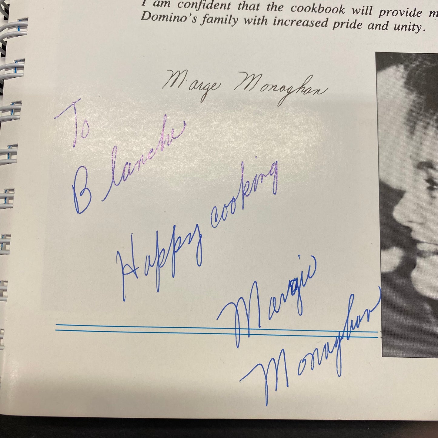Domino's Pizza Celebrates 25th Anniversary - Domino's Pizza - Signed - First Printing - 1986