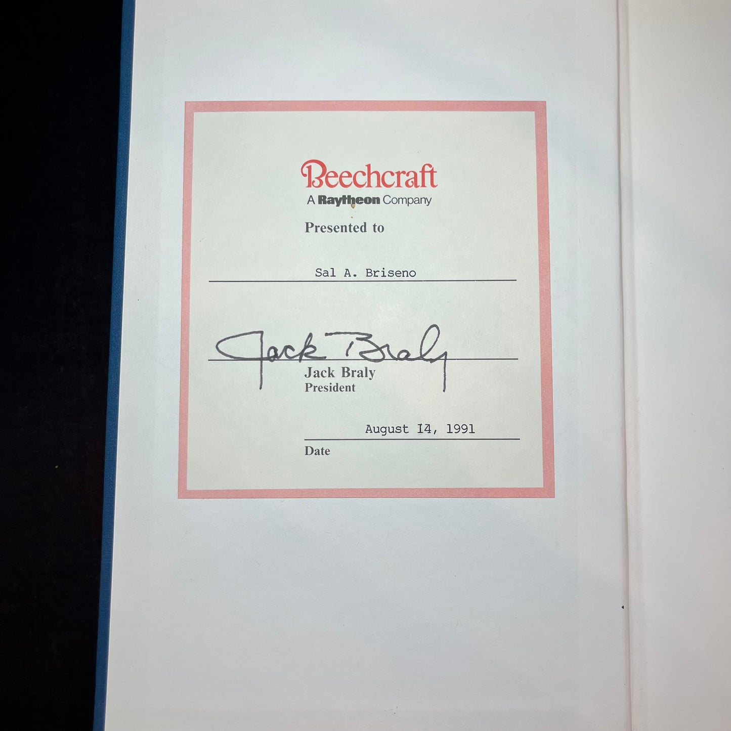 Fifty Years of Excellence- The History of Beech - William H. McDaniel - Signed - 1982