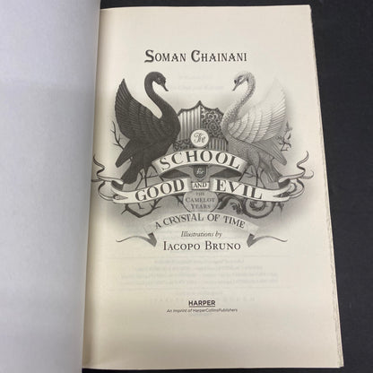 The School for Good and Evil: A Crystal of Time - Soman Chainani - Signed - 1st Edition - 2019