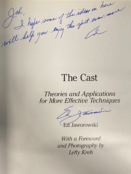 The Cast - Ed Jaworowski - Signed - 1st Edition - 1992