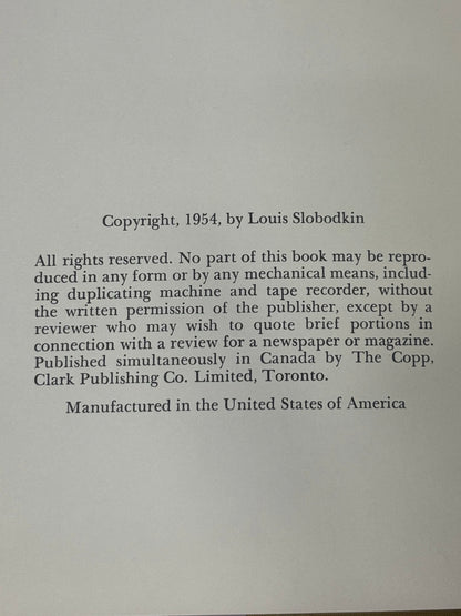 Mr. Petersand's Cats (and Kittens) - Louis Slobodkin - Presumed 1st - 1954