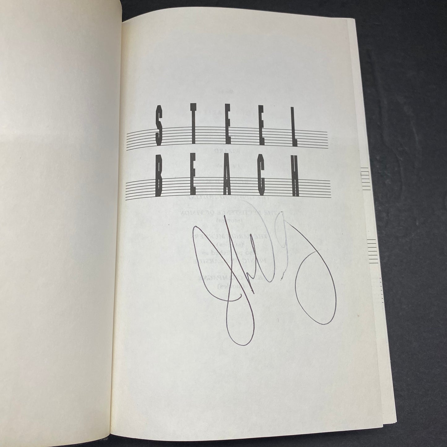 Steel Beach - John Varley - Signed - 1st Edition - 1992