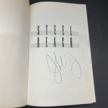 Steel Beach - John Varley - Signed - 1st Edition - 1992
