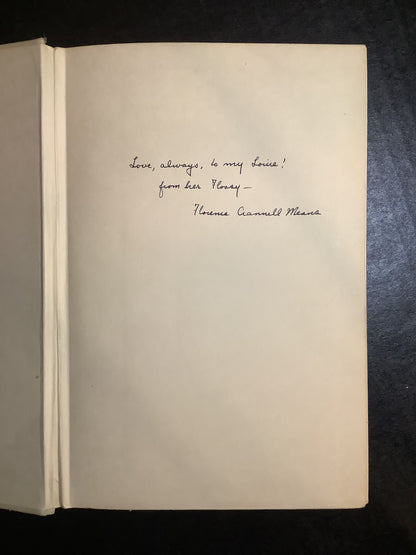 At the End of Nowhere - Florence Crannell Means - Signed - 1940
