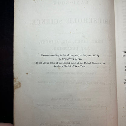 The Handbook of Household Science - Edward L. Youmans - 1860