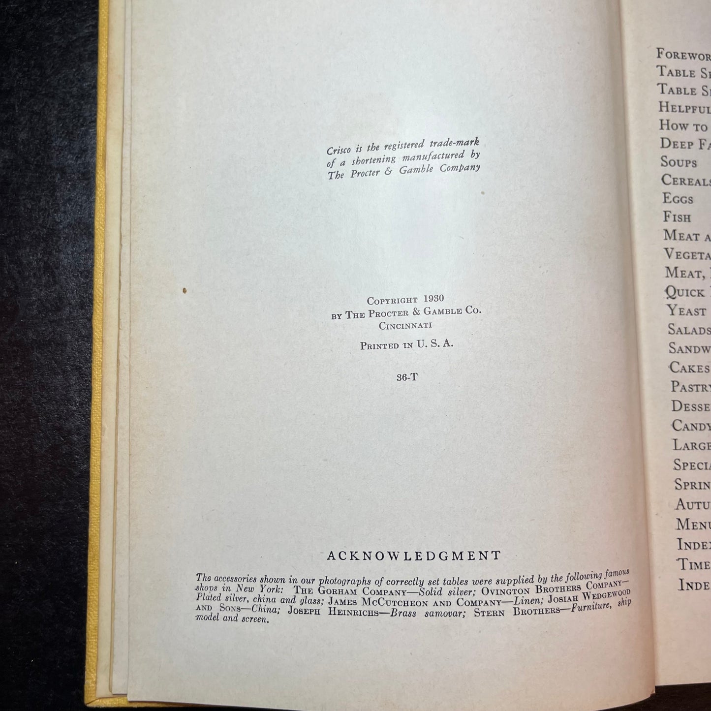 The Art of Cooking & Serving - Sarah Field Splint - 1930