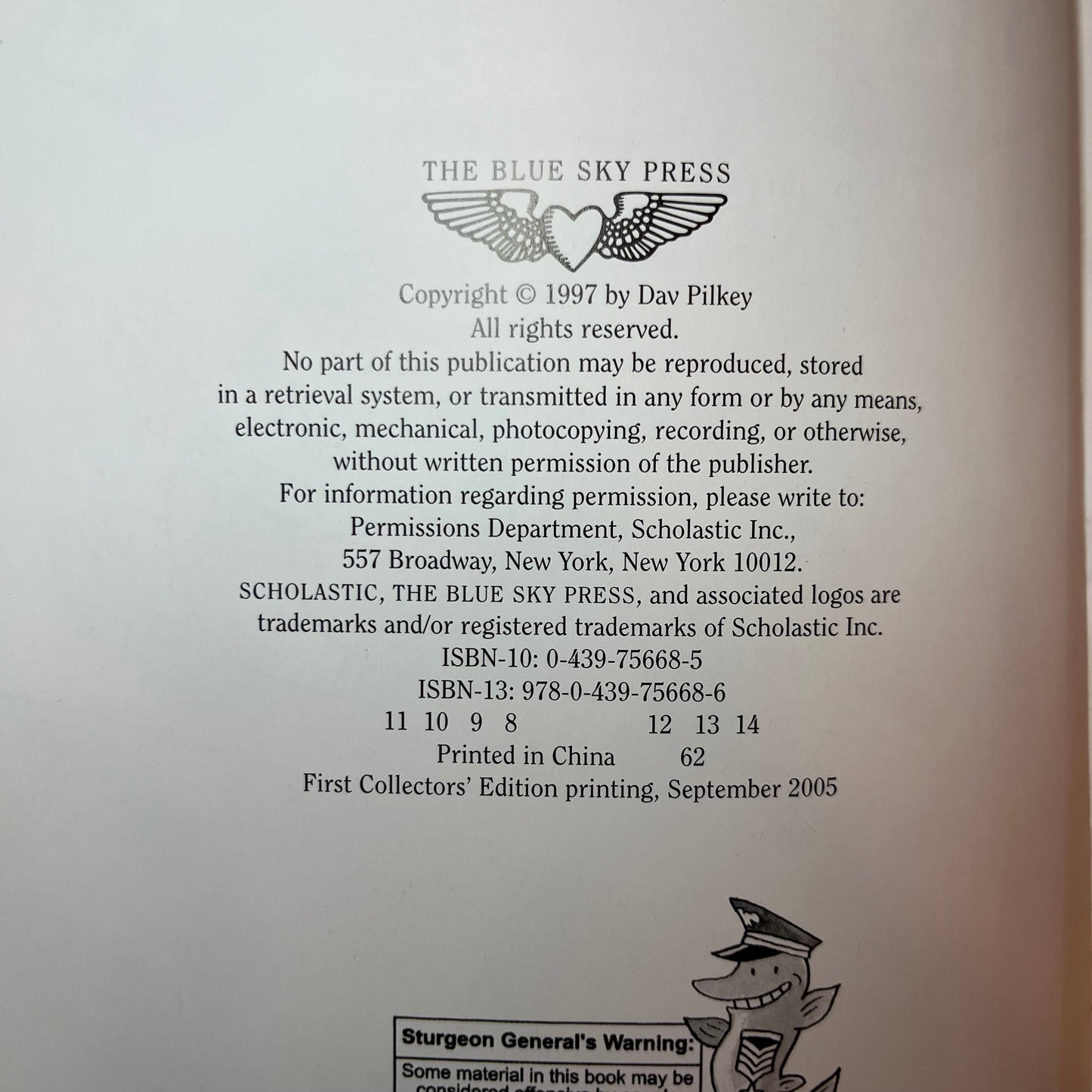 The Adventures of Captain Underpants - Dav Pilkey - Collector's Editions - 2005