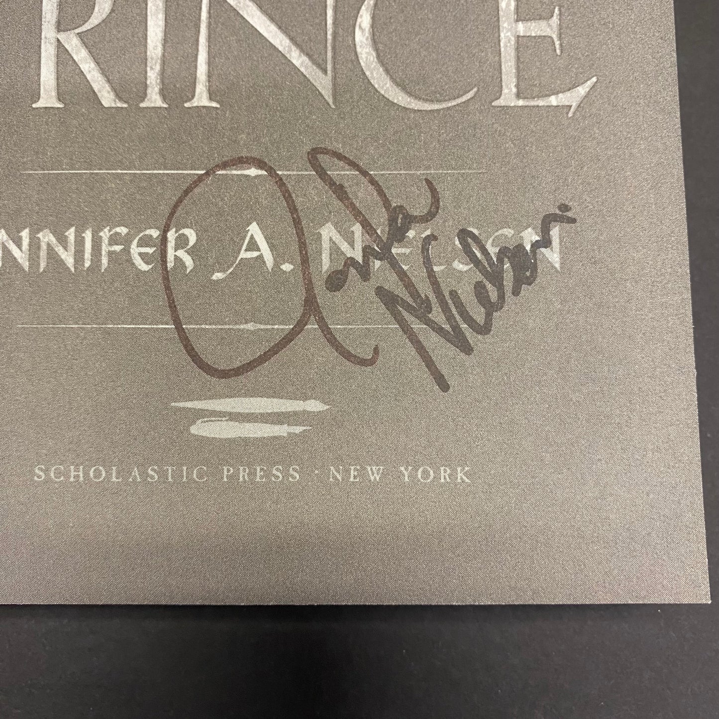 The False Prince - Jennifer A. Nielsen - 1st Edition - Signed - 2012