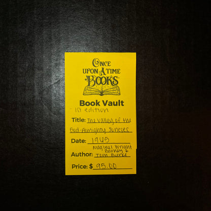 The Valley of the God-Almighty Joneses - Maginel Wright Barney with Tom Burke - 1st Edition - 1965