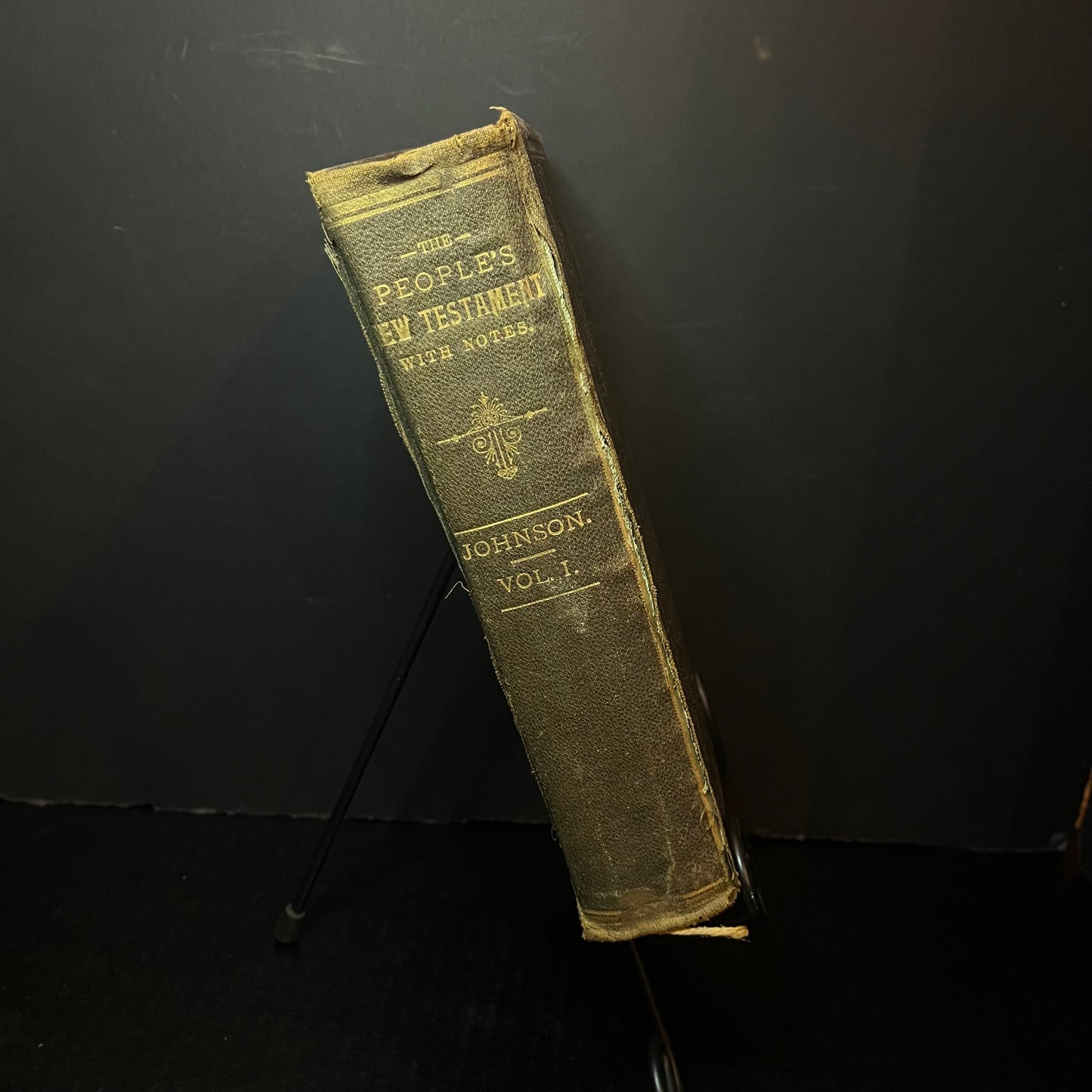 The People's New Testament - B.W. Johnson - 2 Volume Set - 1889 & 1891