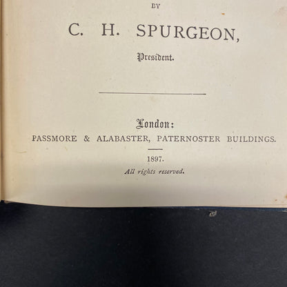 The Art of Illustration - C. H. Spurgeon - Scarce - 1897