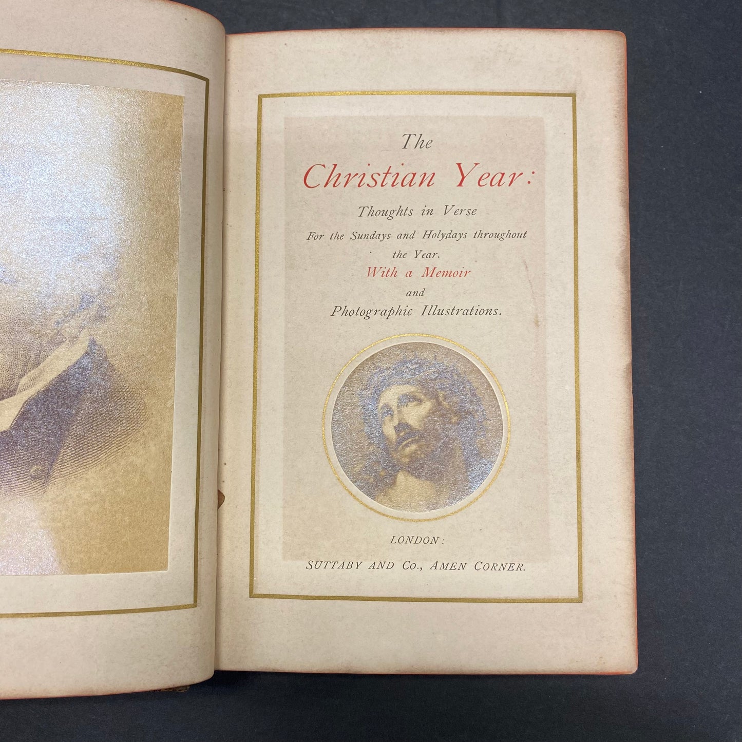 The Christian Year - Rev. John Keble - c. 1880's