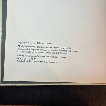 Amphigorey Too - Edward Gorey - 1st Edition - 1975