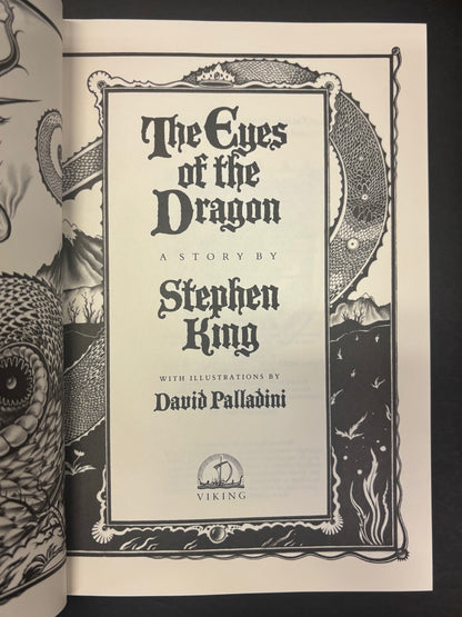 The Eyes of the Dragon - Stephen King - 1st Edition - 1987