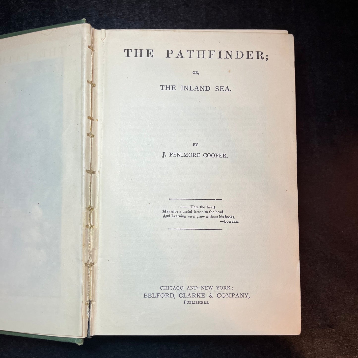 Cooper's Novels - J. Fenimore Cooper