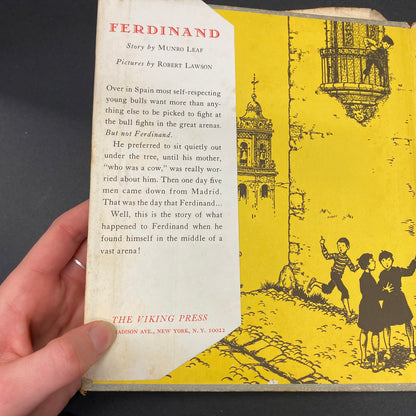 The Story of Ferdinand - Munro Leaf - 31st Print - 1966