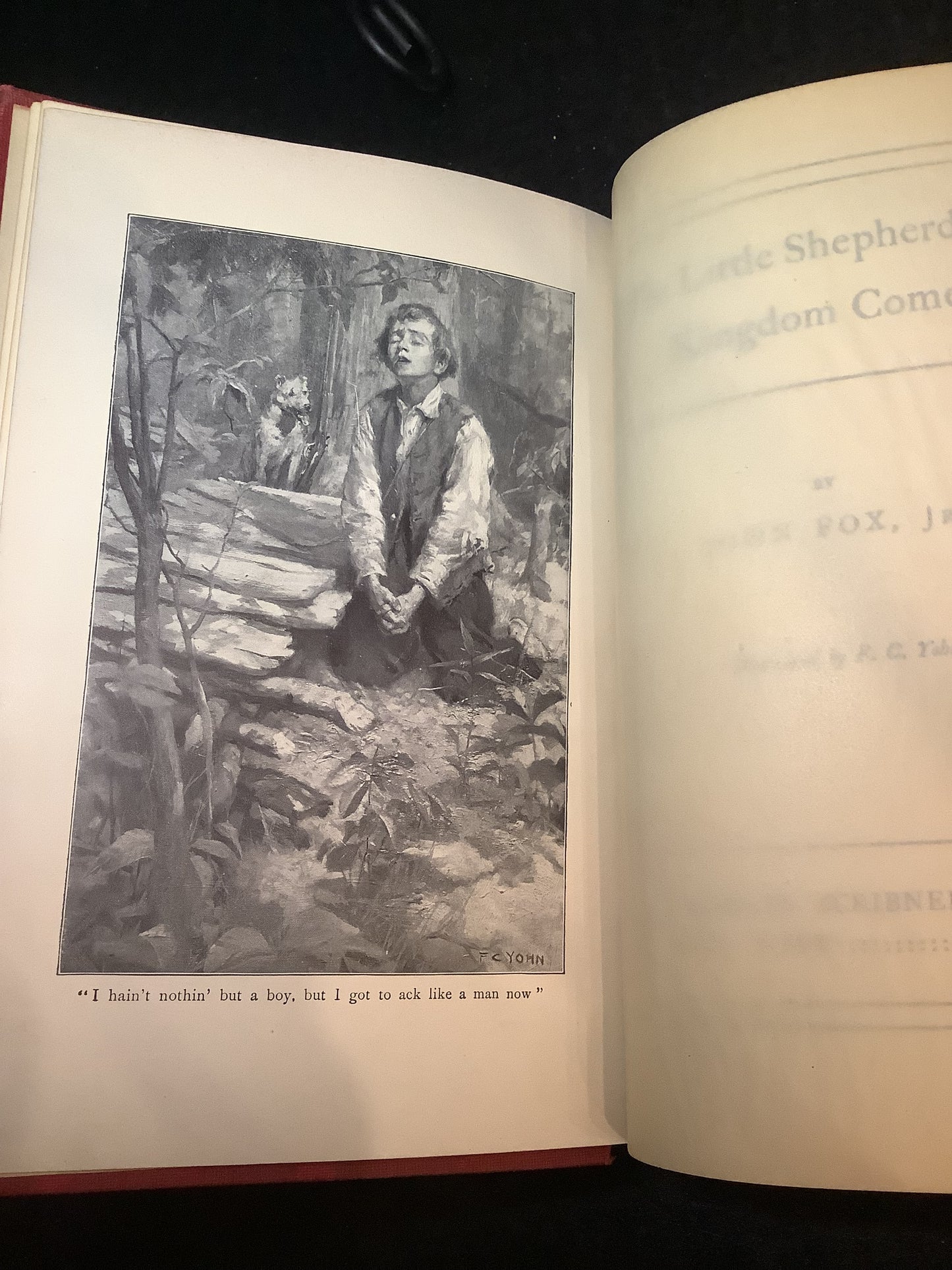 The Little Shepherd of Kingdom Come - John Fox Jr. - 1st Edition - 1903