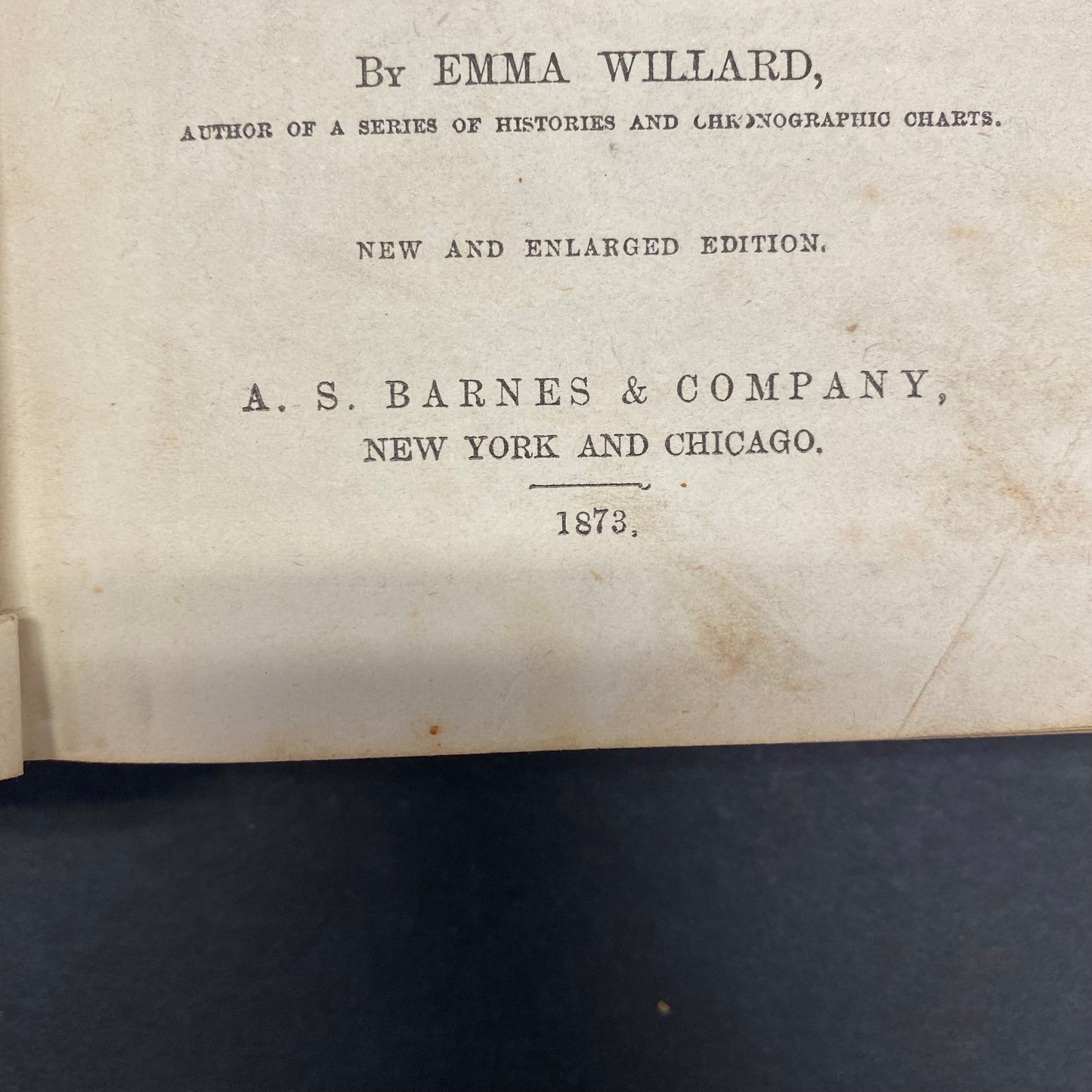 Abridged History of the United States or Republic of America - Emma Willard - 1873