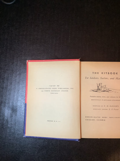 The Kit Book for Soldiers, Sailors, and Marines - R. M. Barrows - 1943