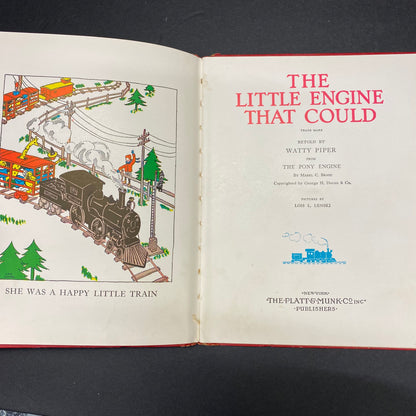 The Little Engine That Could - Watty Piper - Pictures by Lois L. Lenski - 1930