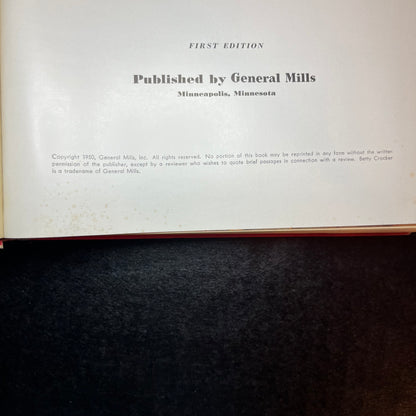 Betty Crocker's Picture Cookbook - General Mills - 1st Edition - First Print - 1950