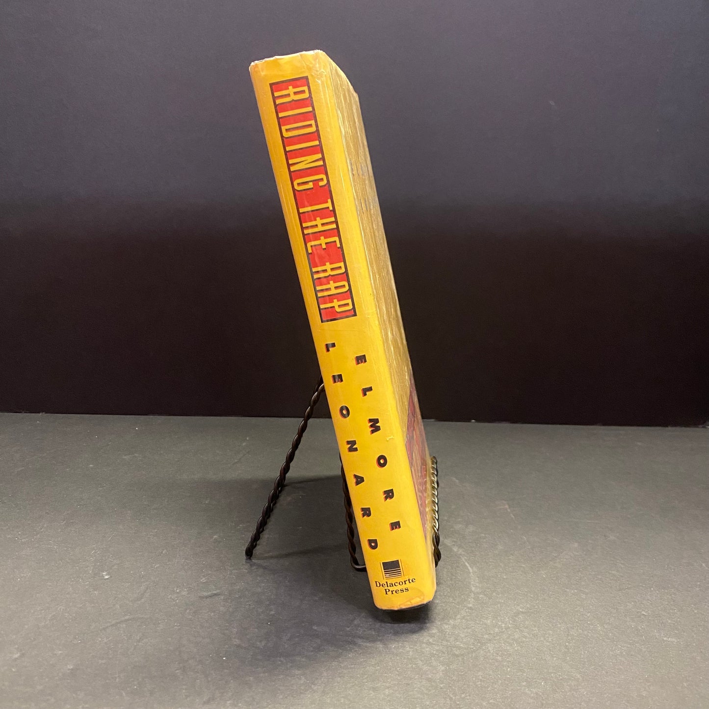 Riding the Rap - Elmore Leonard - First Edition - Signed - 1995