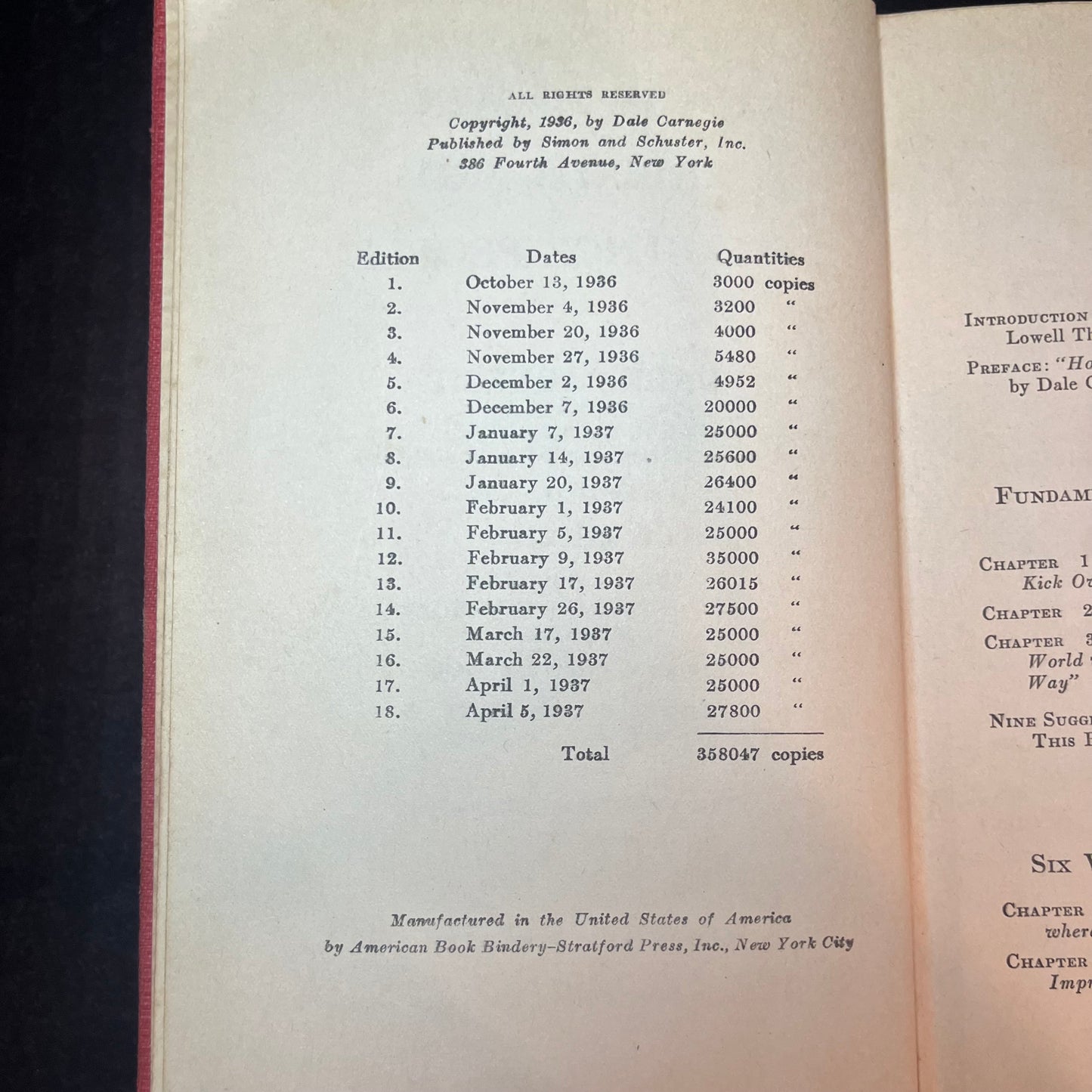 How To Win Friends and Influence People - Dale Carnegie - 17th Print - 1937