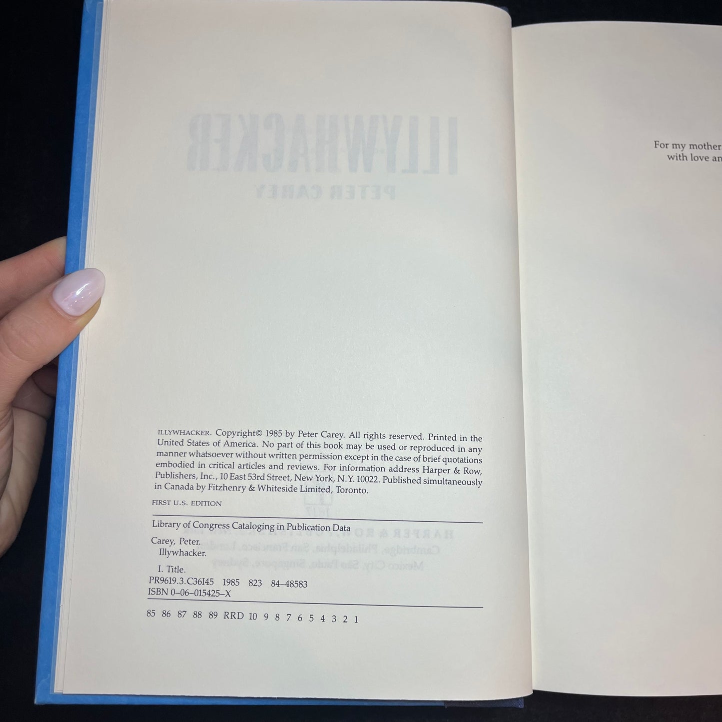 Illywhacker - Peter Carey - 1st Edition - 1985