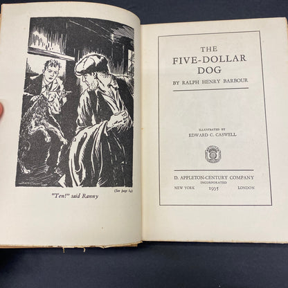 The Five-Dollar Dog - Ralph Henry Barbour - 1st Edition - 1935