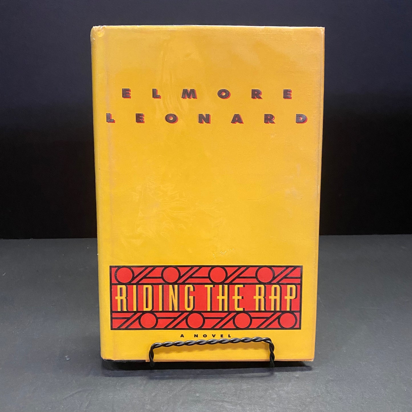 Riding the Rap - Elmore Leonard - First Edition - Signed - 1995