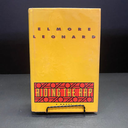 Riding the Rap - Elmore Leonard - First Edition - Signed - 1995