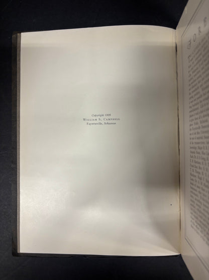 100 Years of Fayetteville - William S. Campbell - Signed - 1928