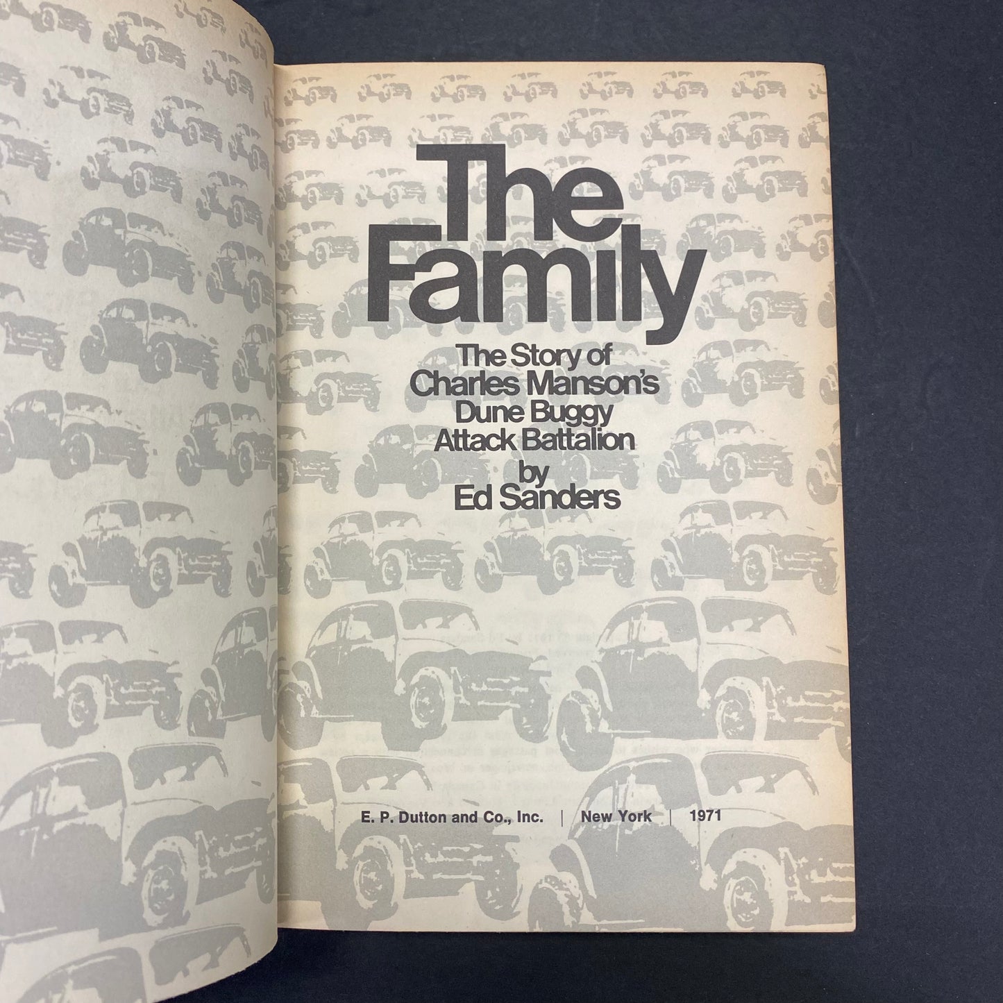 The Family - Ed Sanders - 1st Edition - 1971