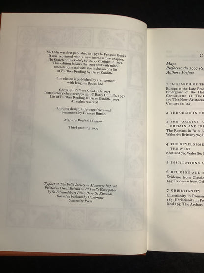 The Celts - Nora Chadwick - Folio Society - 2001