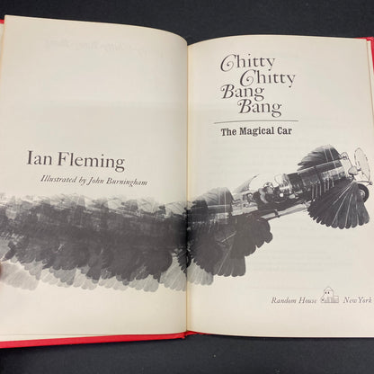 Chitty Chitty Bang Bang: The Magical Car - Ian Fleming - Possible 1st American and Book Club Edition - 1964