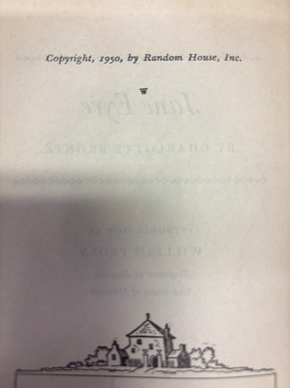 Jane Eyre - Charlotte Bronte - Modern Library - 1950