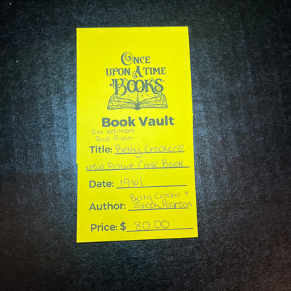 Betty Crocker's New Picture Cook Book - Betty Crocker & Joseph Pearson - 1st Edition 2nd Print - 1961