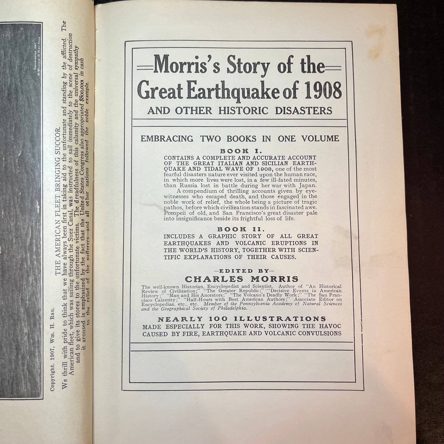 Morris' Story of the Great Earthquake of 1908 - Charles Morris - 1909