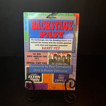Backstage Past - Berry Fey with Steve Alexander and Rich Wolfe - Signed Copy - 2011